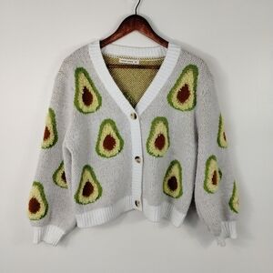 Moon & Madison Avocado Cardigan Size Medium
